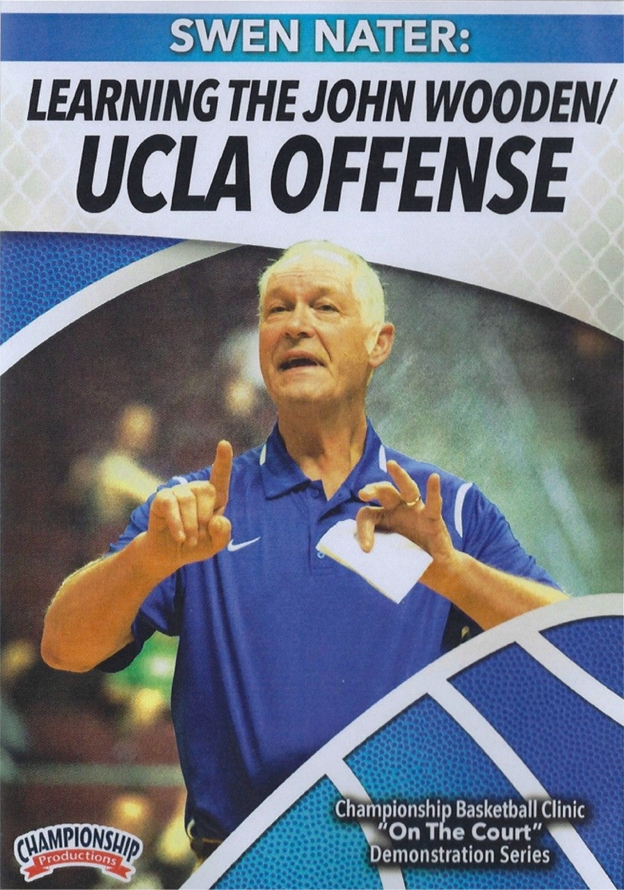 Learning The John Wooden Ucla Offense by Swen Nater Instructional Basketball Coaching Video