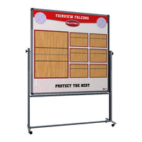 Thumbnail for custom volleyball rolling magnetic dry erase locker room