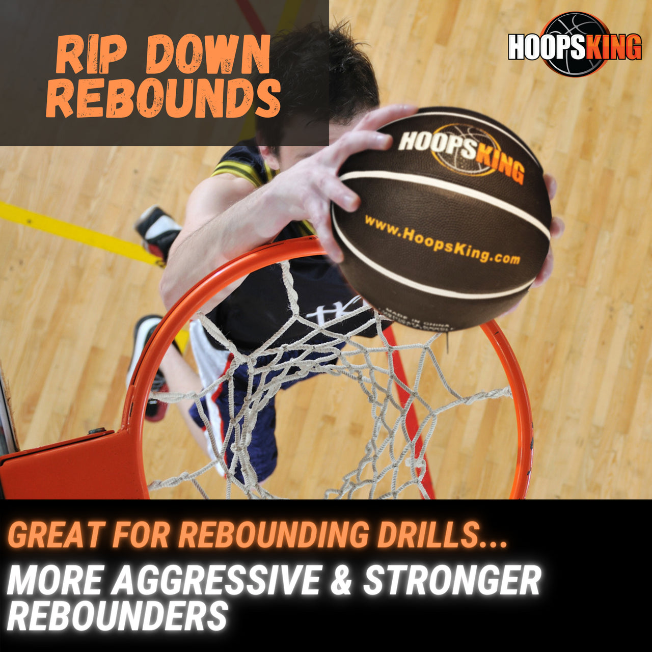 Develop Better Rebounders with a weighted basketball