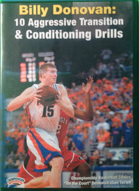 Thumbnail for 10 Aggressive Transition & Conditioning Drills by Billy Donovan Instructional Basketball Coaching Video