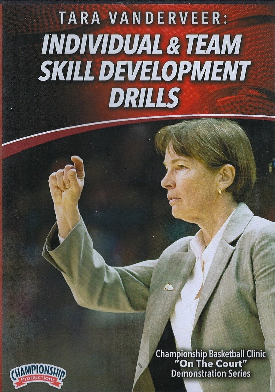 Individual & Team Skill Development Drills for Basketball by Tara VanDerVeer Instructional Basketball Coaching Video