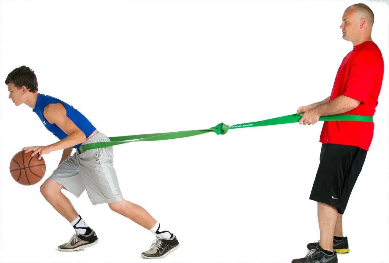 P.R.O. Basketball Resistance Band - side - child & adult