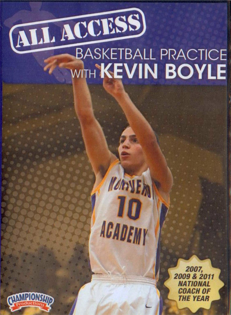 All Access: Kevin Boyle by JoAnne Boyle Instructional Basketball Coaching Video