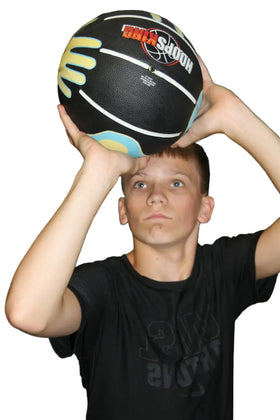Basketball with Hand placement for learning to shoot the basketball