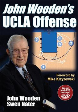 John Wooden's UCLA Offense DVD Book Combo.