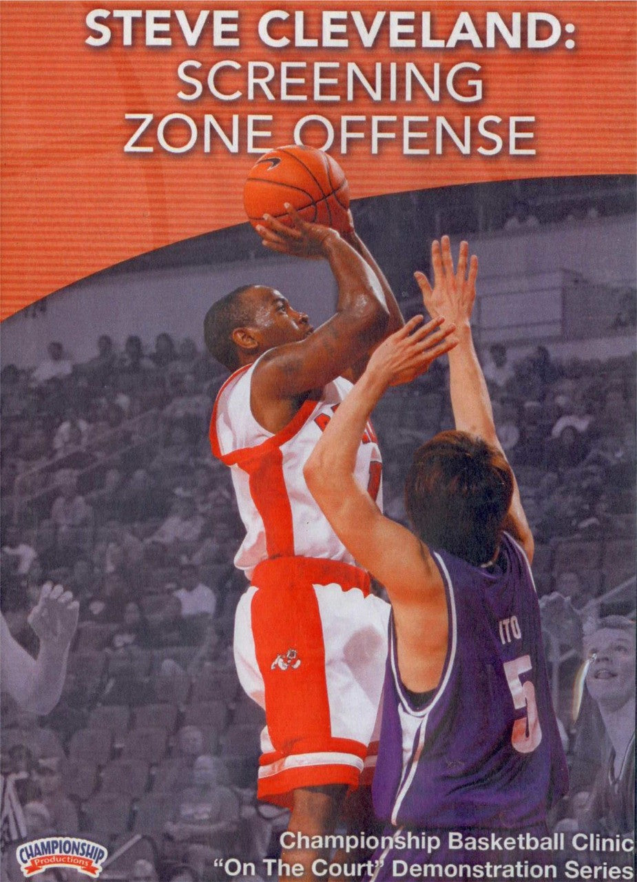 Screening Zone Offense by Steve Cleveland Instructional Basketball Coaching Video
