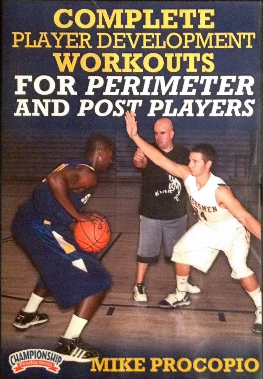 Complete Player Development Workouts For Perimeter And Post Players by Mike Procopio Instructional Basketball Coaching Video