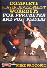 Thumbnail for Complete Player Development Workouts For Perimeter And Post Players by Mike Procopio Instructional Basketball Coaching Video