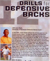 Thumbnail for (Rental)-Larry Slade:12 Drills For Defensive Backs