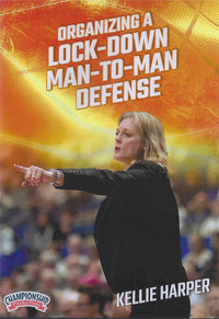 Thumbnail for Organizing a Lock Down Man to Man Defense by Kellie Harper Instructional Basketball Coaching Video