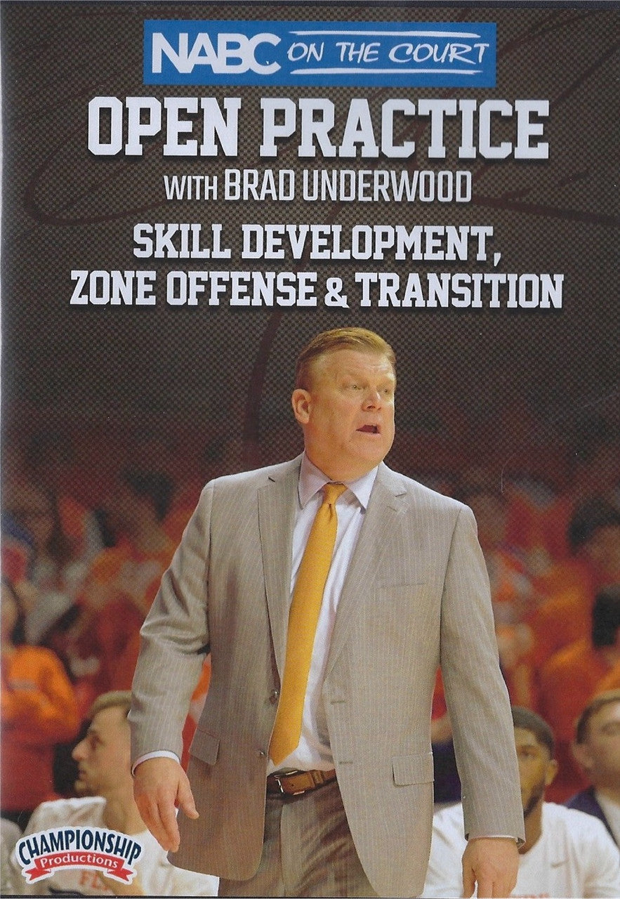 Skill Development, Zone Offense, & Transition by Brad Underwood Instructional Basketball Coaching Video