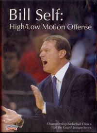Thumbnail for High/low Motion Offense With Bill Self by Bill Self Instructional Basketball Coaching Video