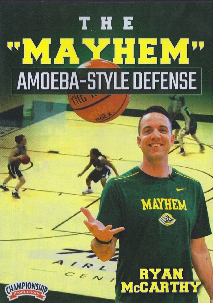The Mayhem Amoeba Style Defense by Ryan McCarthy Instructional Basketball Coaching Video