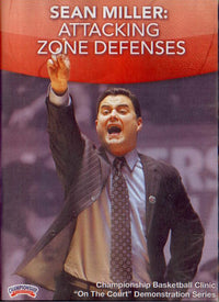 Thumbnail for Sean Miller: Attacking Zone Defenses by Sean Miller Instructional Basketball Coaching Video