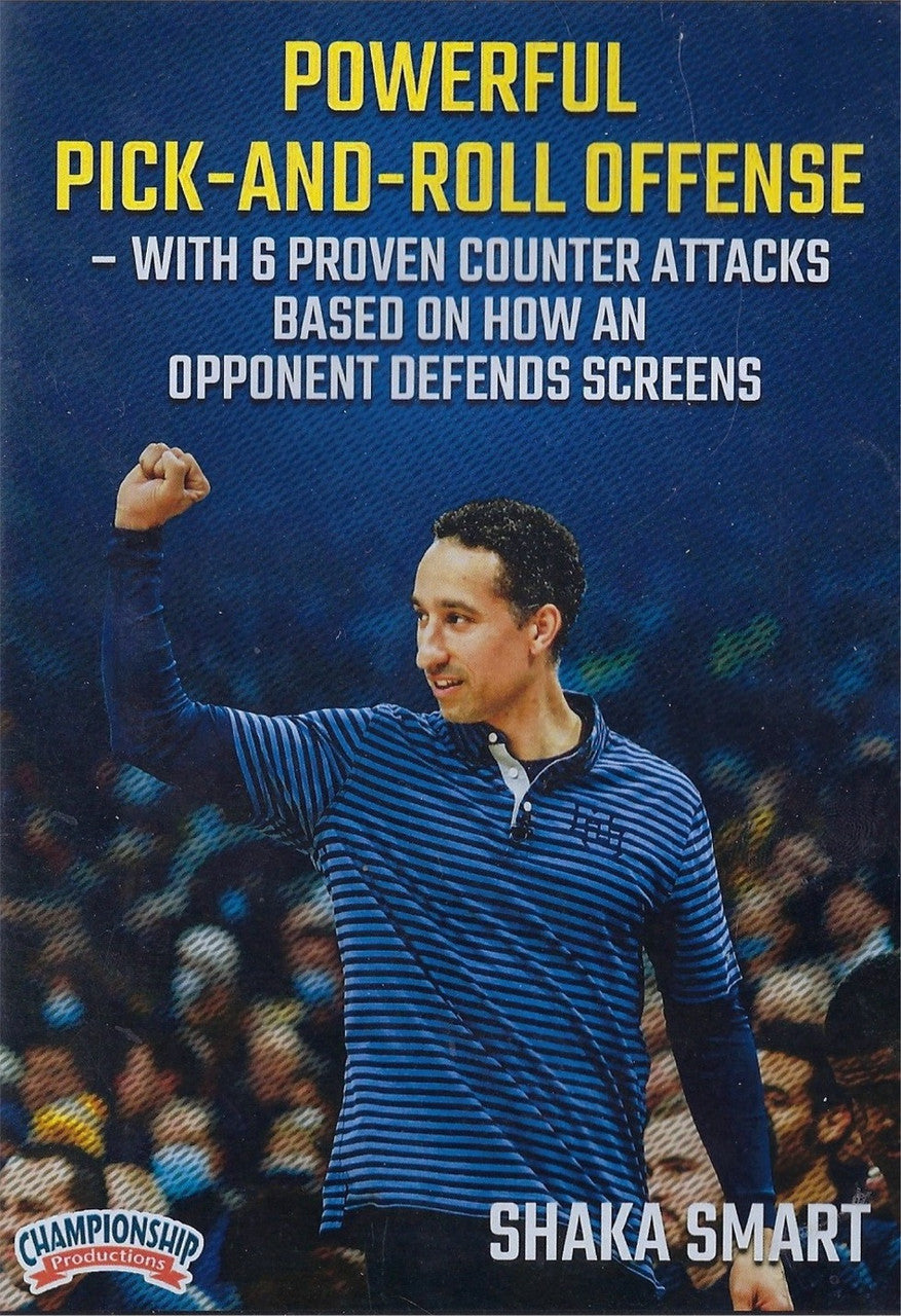 Powerful Pick & Roll Offense w/ Counter Attacks by Shaka Smart Instructional Basketball Coaching Video