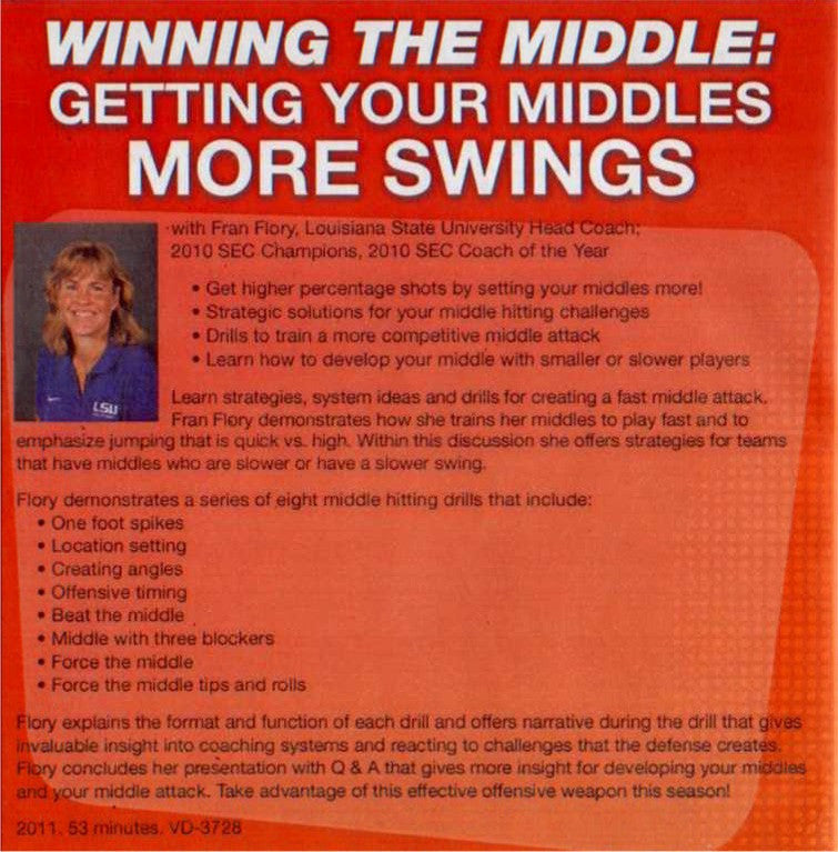 (Rental)-WINNING THE MIDDLE: GETTING YOUR MIDDLES MORE SWINGS