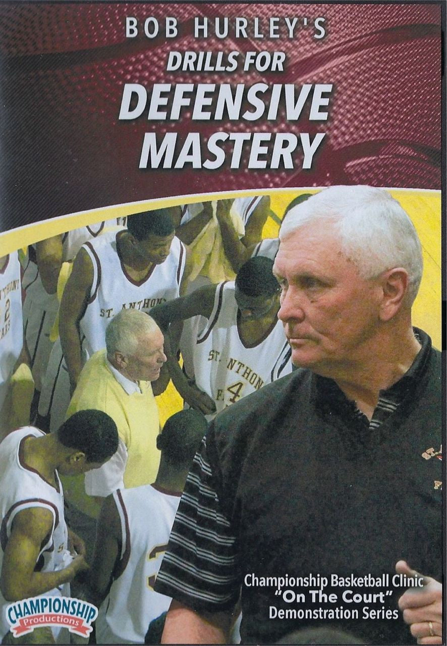 Bob Hurley's Drills for Defensive Mastery by Bob Hurley Instructional Basketball Coaching Video