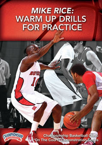 Thumbnail for Warm Up Drills For Basketball Practice by Leon Rice Instructional Basketball Coaching Video