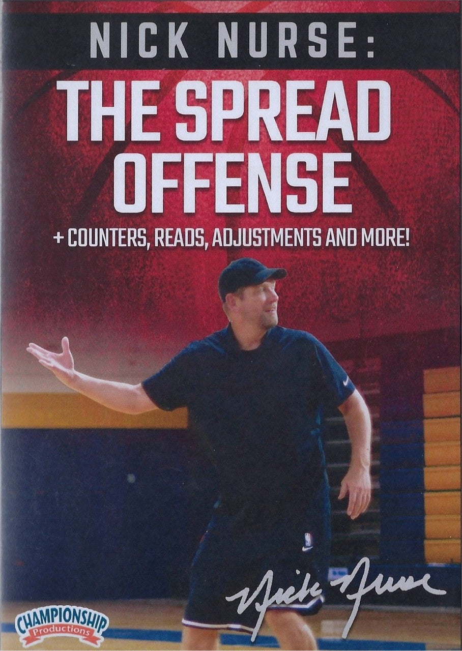 Nick Nurse: The Spread Offense for Basketball by Nick Nurse Instructional Basketball Coaching Video