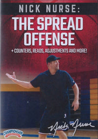 Thumbnail for Nick Nurse: The Spread Offense for Basketball by Nick Nurse Instructional Basketball Coaching Video