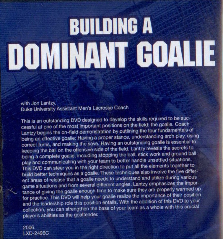 (Rental)-Building a Dominant Goalie