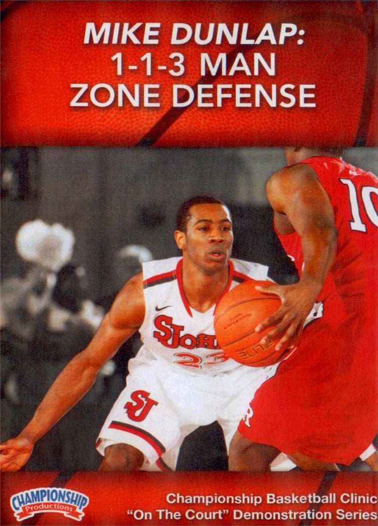 1--1--3 Man Zone Defense by Mike Dunlap Instructional Basketball Coaching Video
