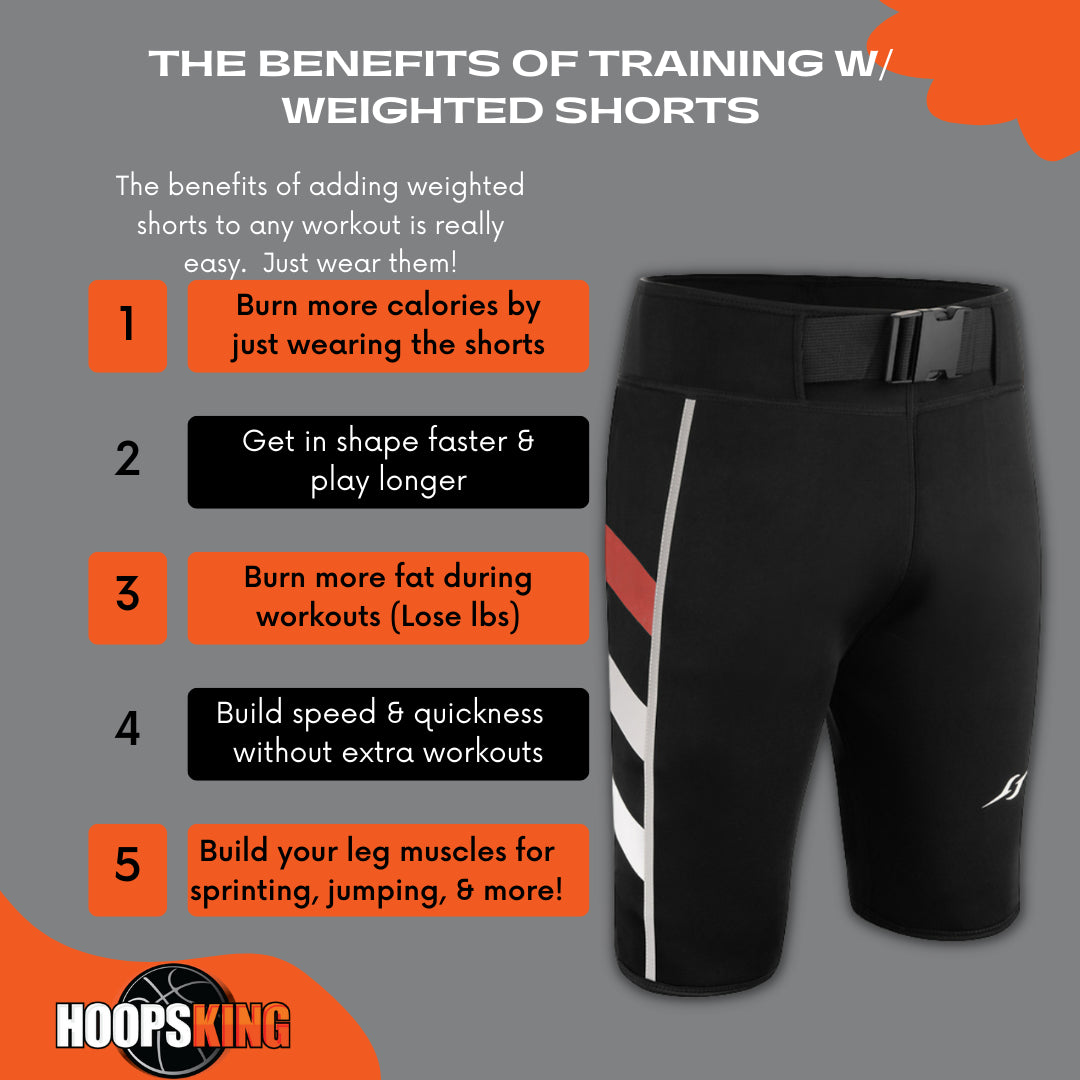 weighted shorts for speed quickness