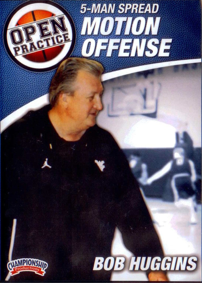 5 Man Spread Motion Offense by Bob Huggins Instructional Basketball Coaching Video