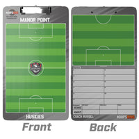 Thumbnail for custom soccer dry erase clipboard