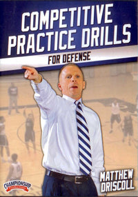 Thumbnail for Competitive Practice Drills For Defense by Matt Driscoll Instructional Basketball Coaching Video
