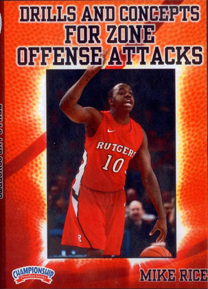 Drills And Concepts For Zone Offense Attacks by Leon Rice Instructional Basketball Coaching Video
