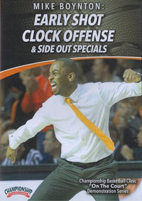 Thumbnail for Early Shot Clock Offense & Side Out Specials by Mike Boynton Instructional Basketball Coaching Video