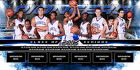 Thumbnail for Custom 4 X 8 Basketball Team Banner