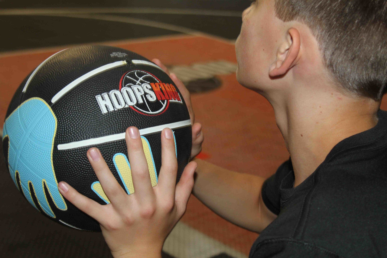learn how to hold a basketball for weak hand layup