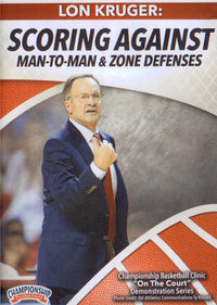 Thumbnail for Scoring Against Man To Man & Zone Defenses by Lon Kruger Instructional Basketball Coaching Video