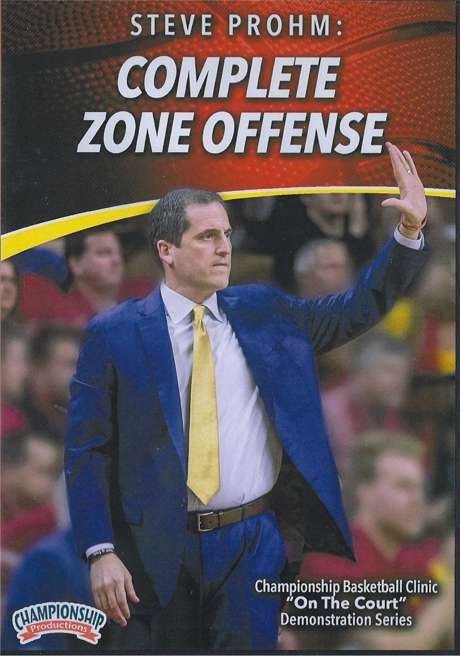 Complete Zone Offense with Steve Prohm by Steve Prohm Instructional Basketball Coaching Video