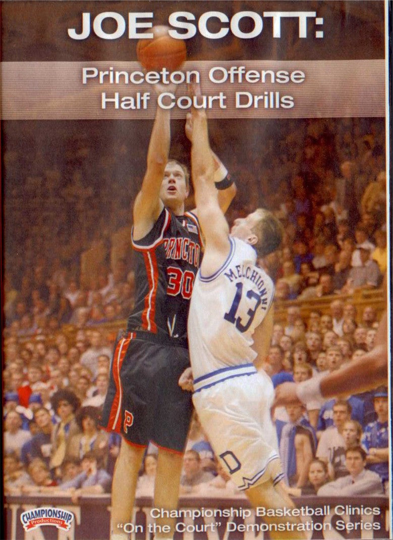 Princeton Offense Half Court by Joe Scott Instructional Basketball Coaching Video