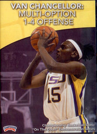Thumbnail for Multi--option 1--4 Offense by Van Chancellor Instructional Basketball Coaching Video