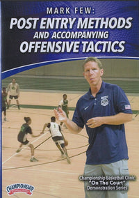Thumbnail for Post Entry Methods & Accompanying Offensive Tactics by Mark Few Instructional Basketball Coaching Video
