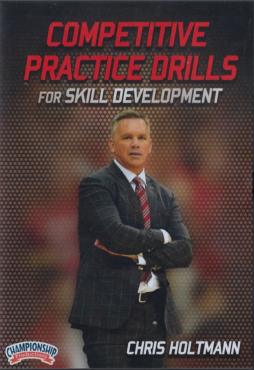 Competitive Practice Drills for Skill Development by Chris Holtman Instructional Basketball Coaching Video