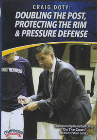 Thumbnail for Doubling the Post, Protecting the Rim, & Pressure Defense by Craig Doty Instructional Basketball Coaching Video