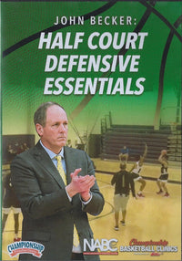 Thumbnail for Half Court Defensive Essentials by John Becker Instructional Basketball Coaching Video