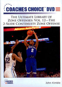 Thumbnail for 2 Slide Continuity Zone Offense by John Kimble Instructional Basketball Coaching Video