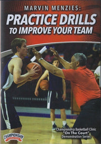 Thumbnail for Practice Drills To Improve Your Team by Marvin Menzies Instructional Basketball Coaching Video