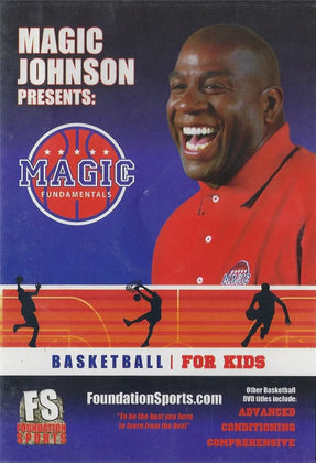 Magic Johnson's Basketball for Kids by Magic Johnson Instructional Basketball Coaching Video