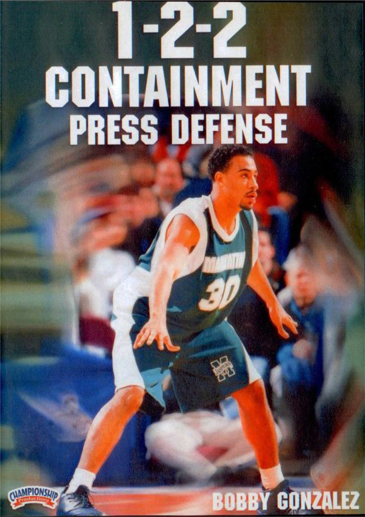 1--2--2 Containment Press Defense by Robert Gonzalez Instructional Basketball Coaching Video