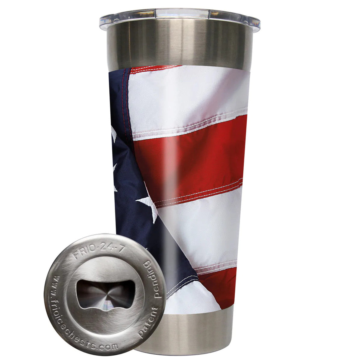 Custom Personalized Stainless Steel tumbler vinyl wrapped