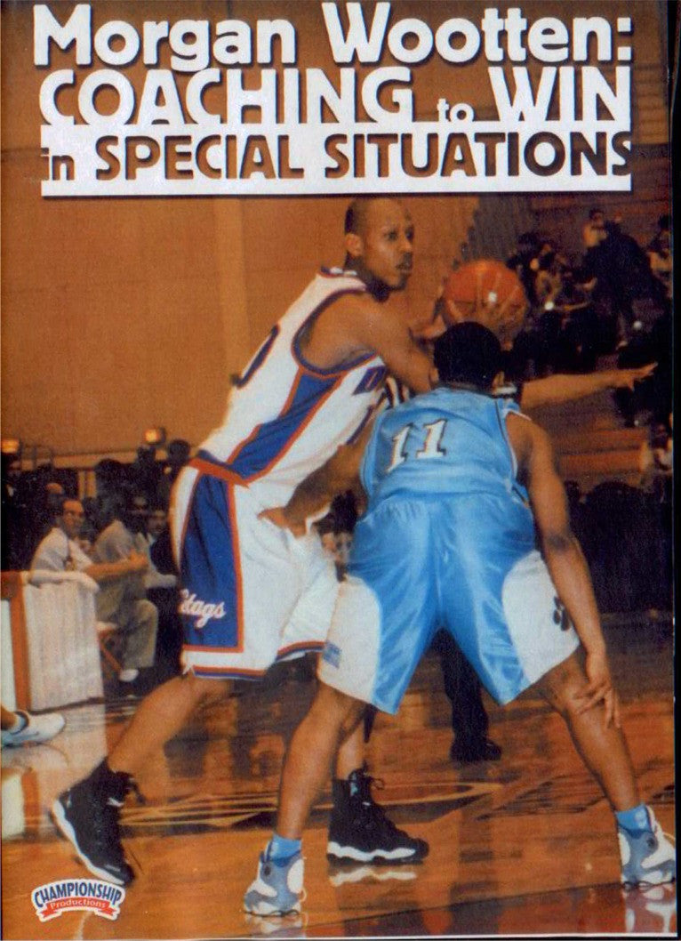 Coaching To Win In Special Situations by Morgan Wootten Instructional Basketball Coaching Video