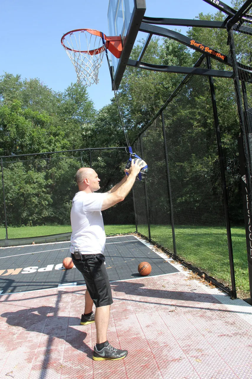 Rebounding Basketball