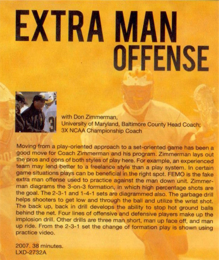 (Rental)-Extra Man Offense